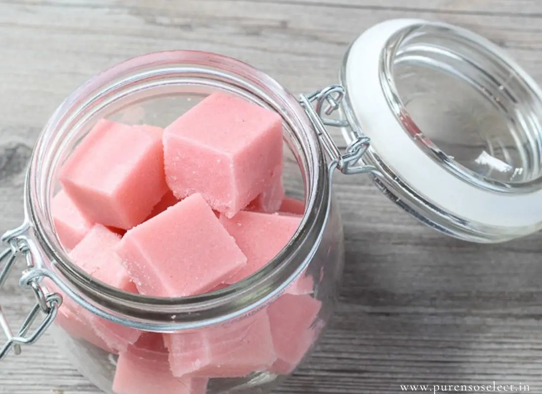 Peppermint Sugar Scrub Cubes