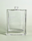 100ml Victor Rectangle Clear Empty Glass Perfume Bottle FEA 15 Crimp Neck
