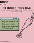 Buy Online 18 Inches Disposable Blue Piping Bag in India - Purenso Select