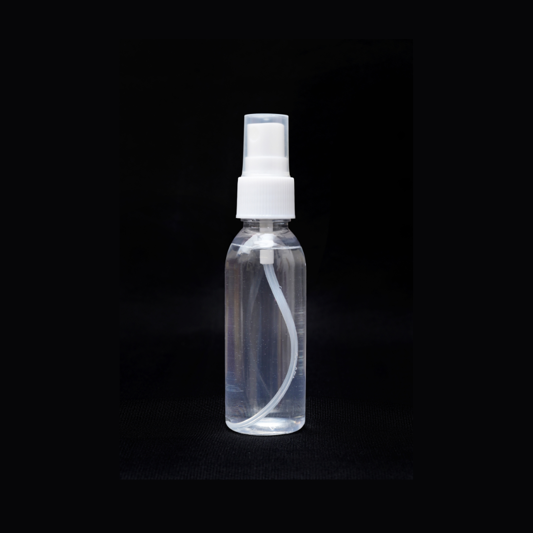 Buy Online 50ml Clear Bullet Plastic Bottle with Mist Spray Pump in India - Purenso Select