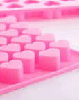 Buy Online 55 Cavities Mini Heart Silicone Mould (PUR1015-85) in India - Purenso Select