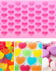 Buy Online 55 Cavities Mini Heart Silicone Mould (PUR1015-85) in India - Purenso Select