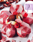 Buy Online 2 Cavities Heart Ice Cream Popsicle Silicone Mould (PUR1015-87) in India - Purenso Select