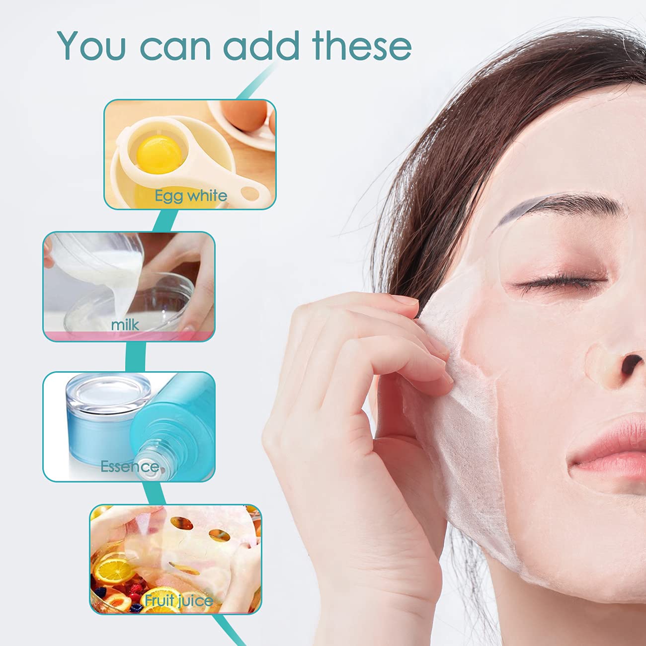 Buy Online Dry Facial Sheet Mask in India - Purenso Select