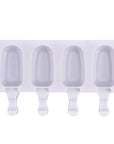 Buy Online 4 Cavities Ice Cream Popsicle Silicone Mould (PUR1015-86) in India - Purenso Select