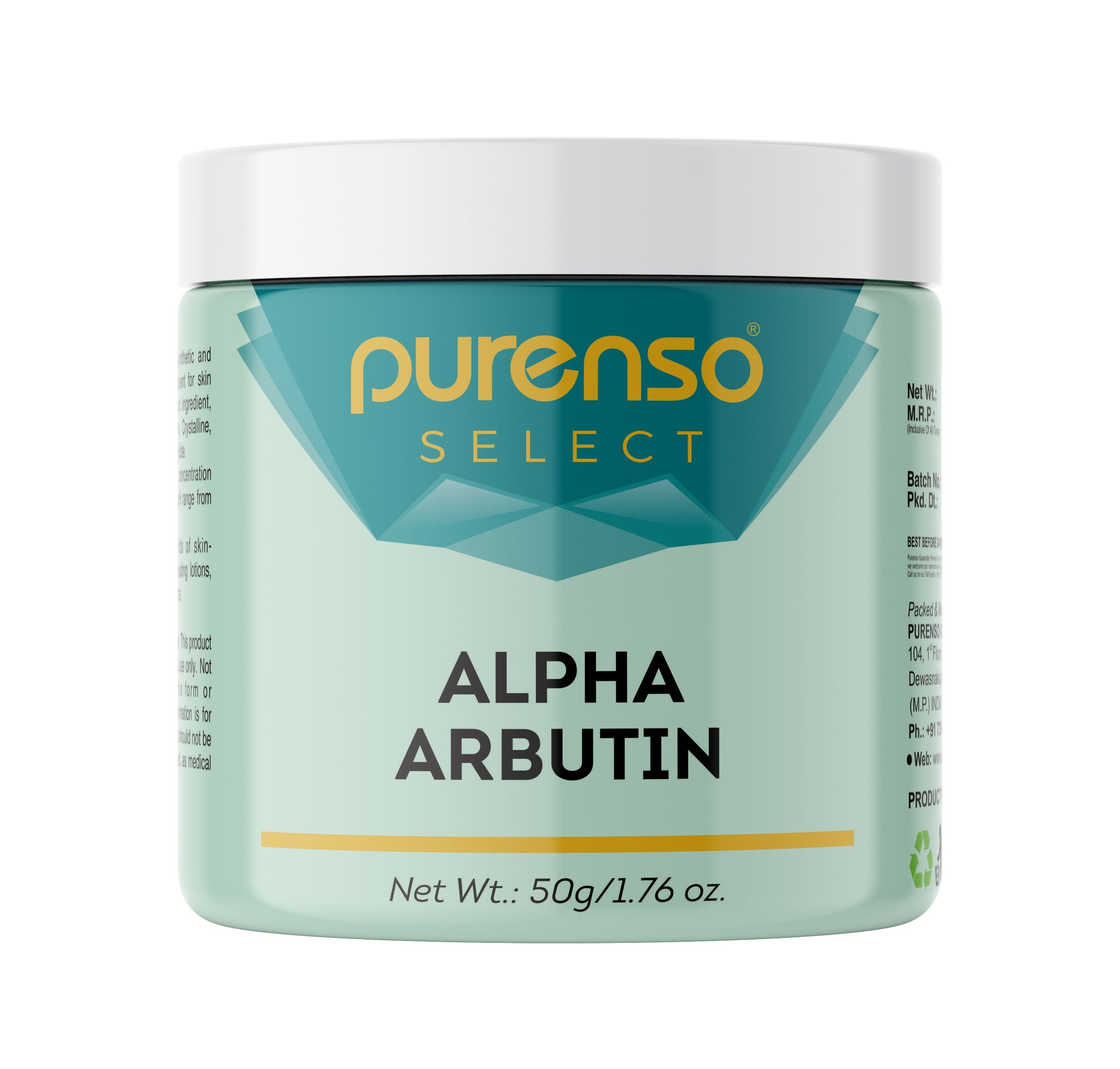 Buy Online Alpha Arbutin Powder in India - Purenso Select