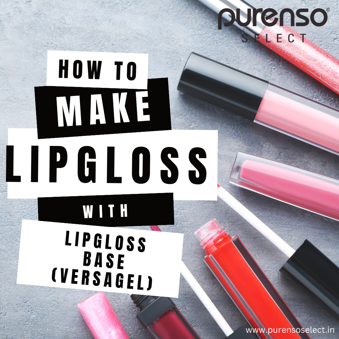 Buy Online Lip Gloss Base (Use as Versagel) in India - Purenso Select