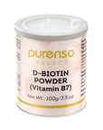Buy Online 99% D-Biotin Powder (Vitamin B7) in India - Purenso Select