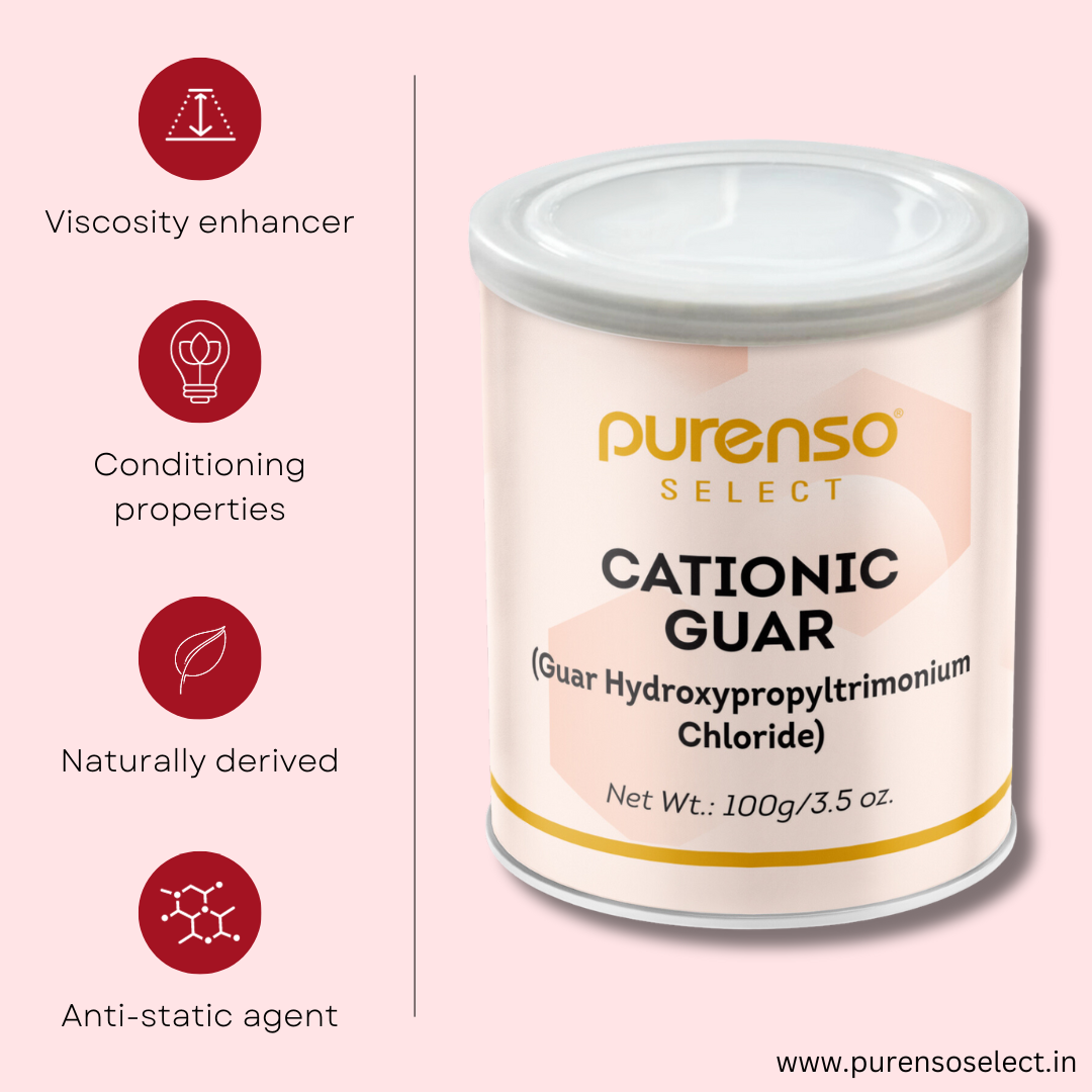 Buy Online Cationic Guar (Guar Hydroxypropyltrimonium Chloride) / GHTC in India - Purenso Select