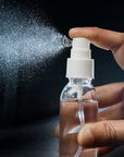 Buy Online 50ml Clear Bullet Plastic Bottle with Mist Spray Pump in India - Purenso Select