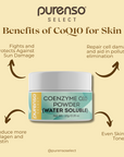 Buy Online 99% Coenzyme Q10 Powder (Water Soluble) in India - Purenso Select