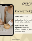 Buy Online 99% Coenzyme Q10 Powder (Water Soluble) in India - Purenso Select