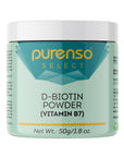 Buy Online 99% D-Biotin Powder (Vitamin B7) in India - Purenso Select