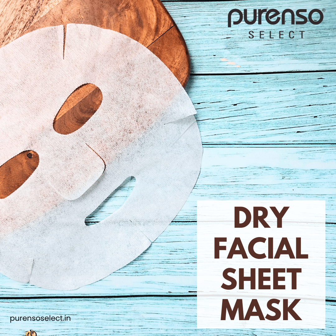 Buy Online Dry Facial Sheet Mask in India - Purenso Select