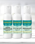 Buy Online Fragrance Oil Combo - Japanese Cherry Blossom + Lily of The Valley + Amber Romance (30g x 3 Bottles) in India - Purenso Select