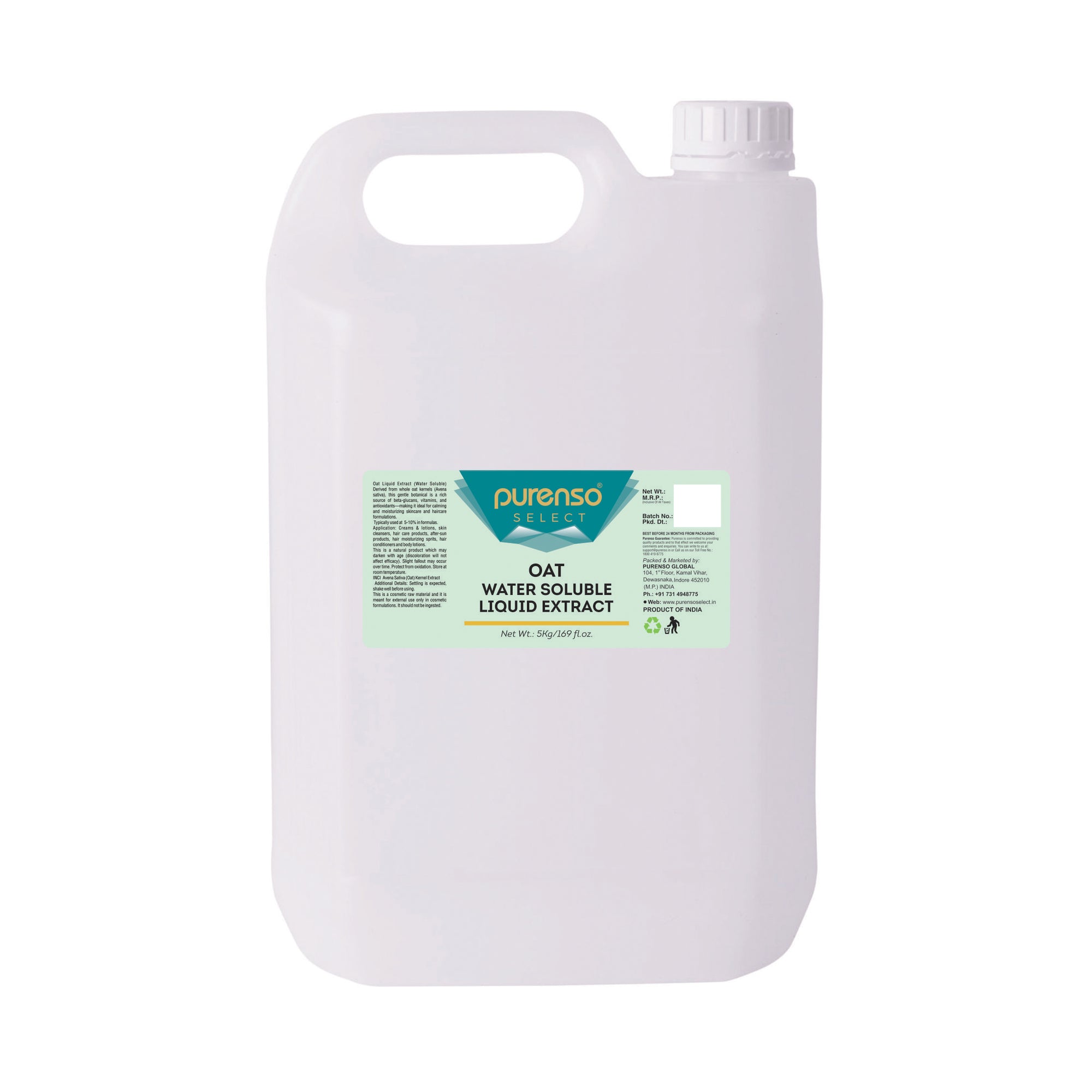 Oat Liquid Extract - Water Soluble