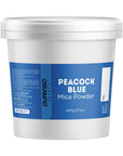 Buy Online Peacock Blue Mica Powder in India - Purenso Select