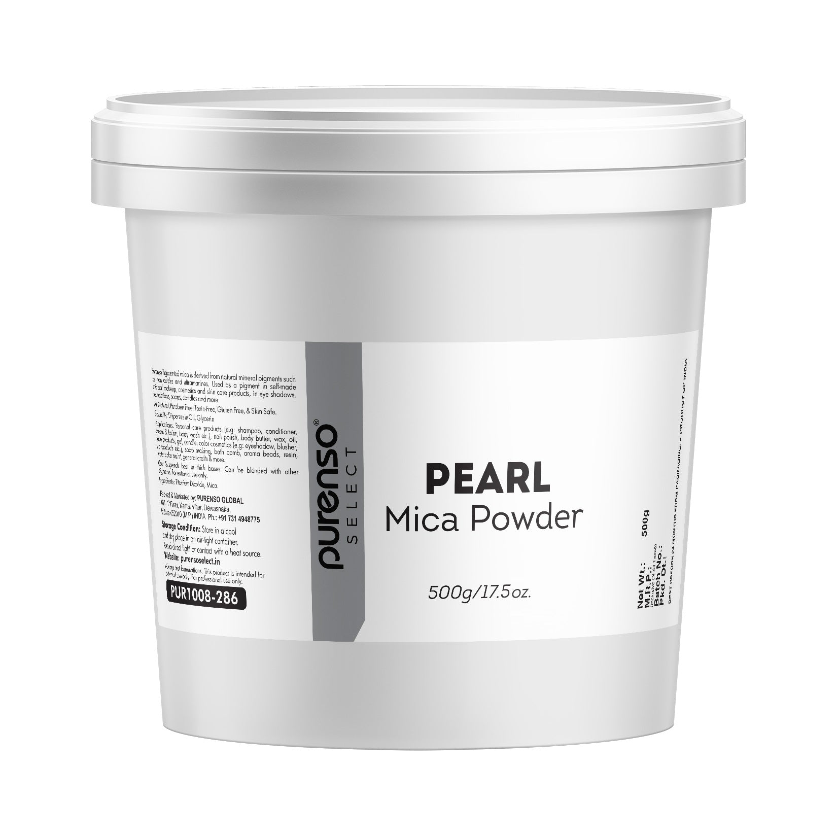 Buy Online Pearl Mica Powder in India - Purenso Select