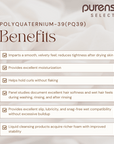 Buy Online Polyquaternium-39 (PQ 39) in India - Purenso Select