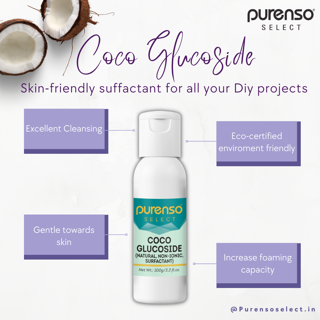 Buy Online Coco Glucoside in India - Purenso Select