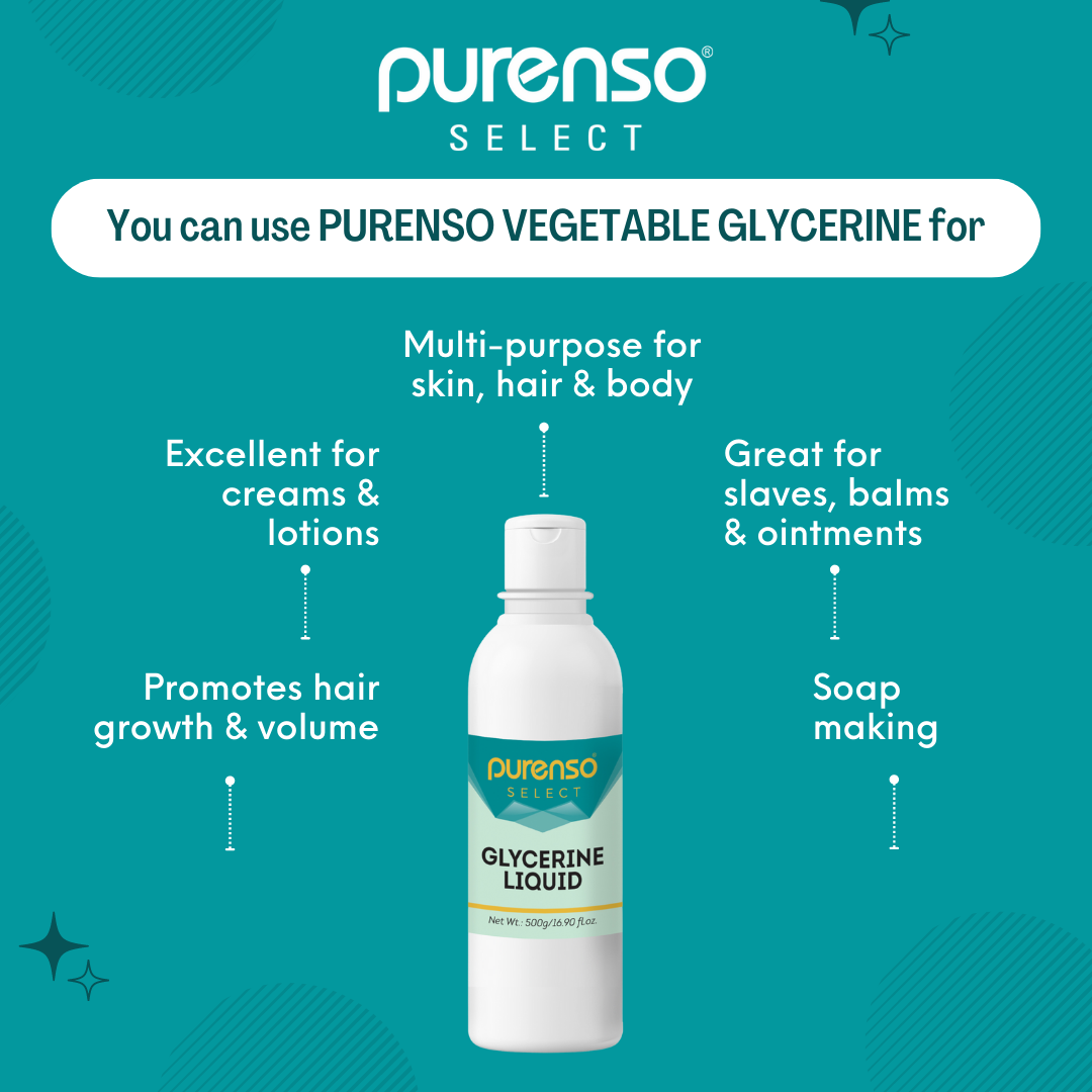 Buy Online Vegetable Glycerine Liquid in India - Purenso Select