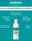 Buy Online Vegetable Glycerine Liquid in India - Purenso Select