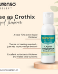 Buy Online Liquid Thickener (Use as Crothix) in India - Purenso Select