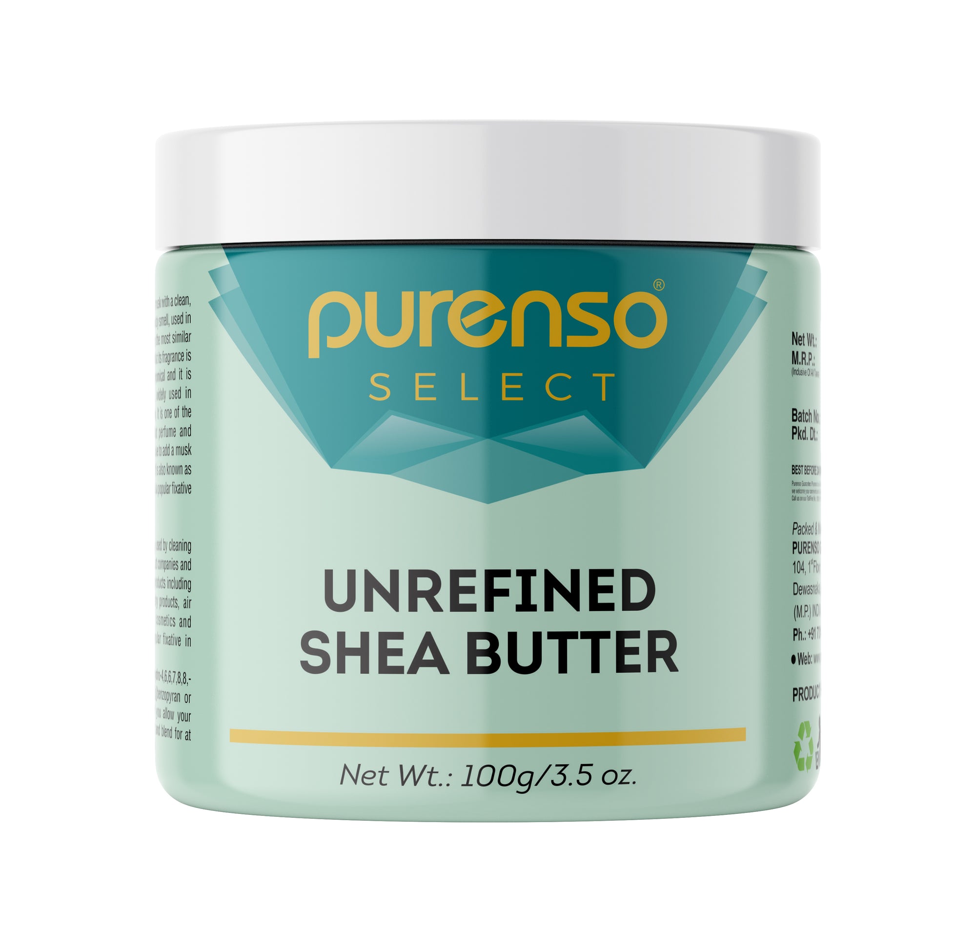 Buy Online Unrefined Raw Shea Butter in India - Purenso Select