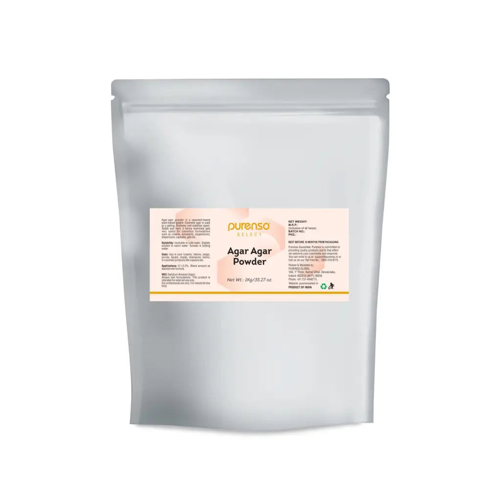 Agar Agar Powder - 1Kg - Emulsifiers and Thickeners