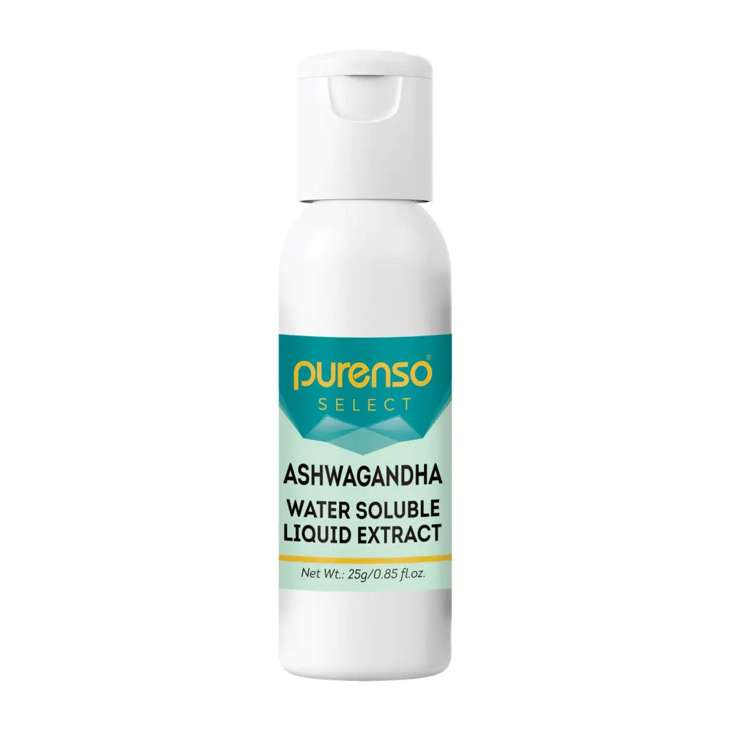 Buy Online Ashwagandha Liquid Extract - Water Soluble in India - Purenso Select