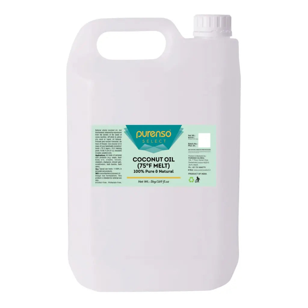 Buy Online Coconut Oil 75°F Melt in India - Purenso Select