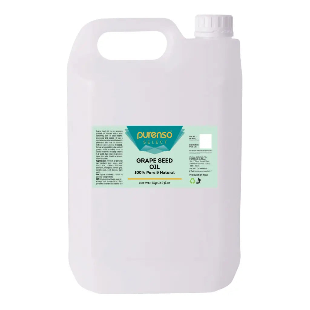 Buy Online Grape Seed Oil in India - Purenso Select