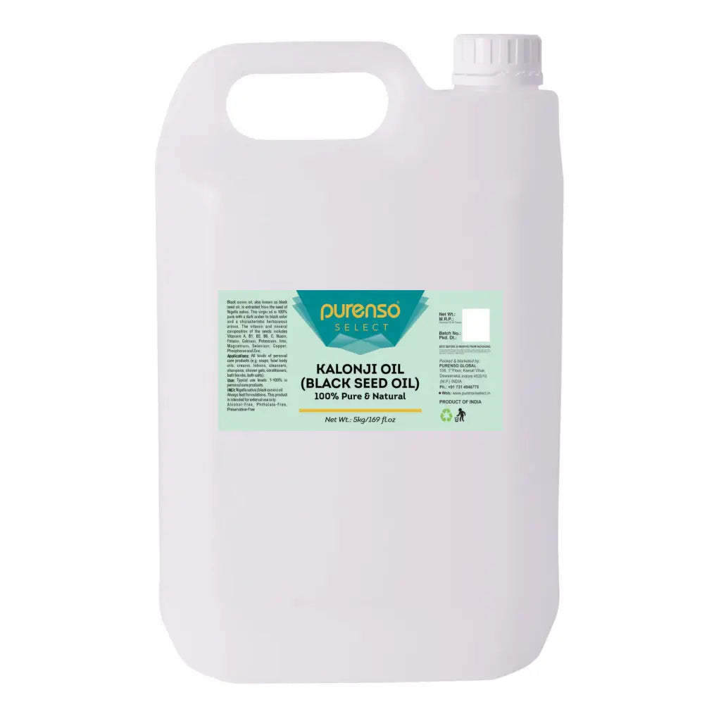 Buy Online Kalonji Oil (Black Seed Oil) in India - Purenso Select