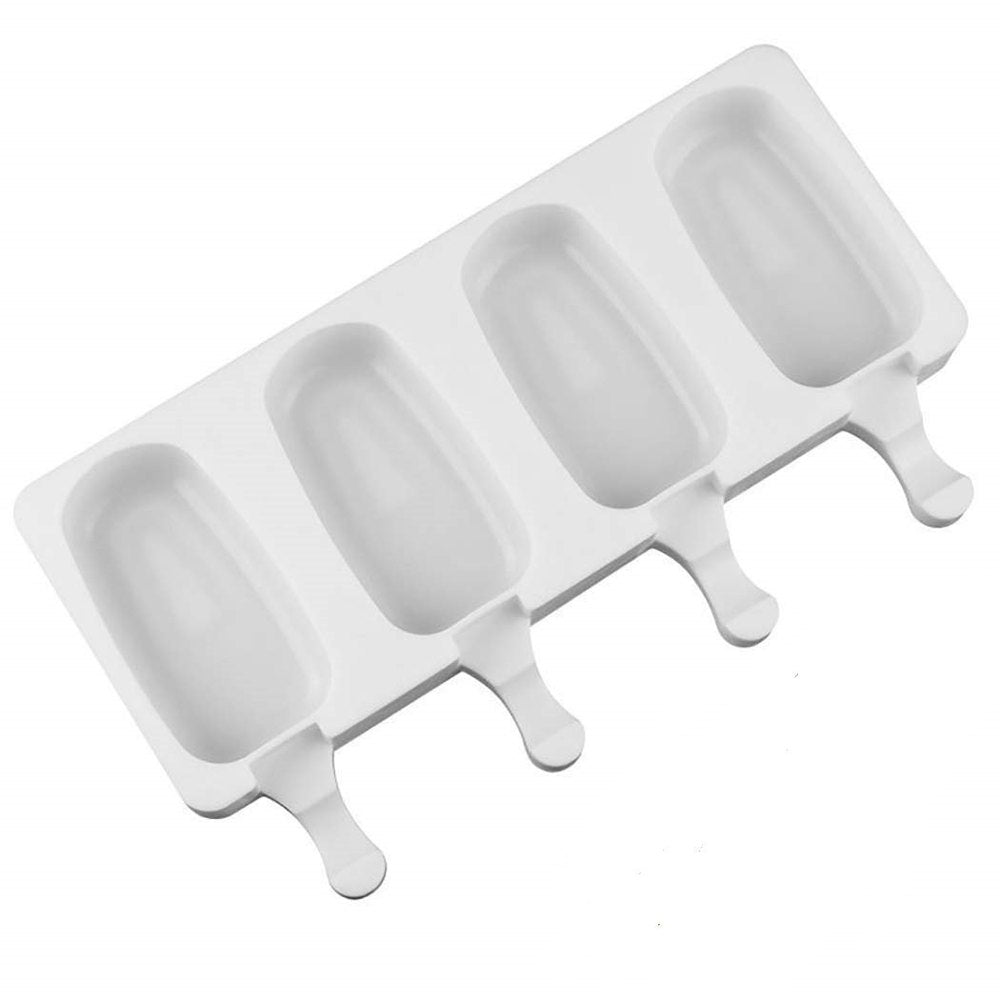 Buy Online 4 Cavities Ice Cream Popsicle Silicone Mould (PUR1015-86) in India - Purenso Select