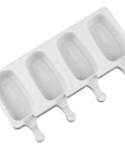 Buy Online 4 Cavities Ice Cream Popsicle Silicone Mould (PUR1015-86) in India - Purenso Select