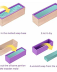 Buy Online Silicone Liner/Loaf Mould Rectangular Shape (PUR1015-84) in India - Purenso Select