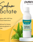 Buy Online Sodium Lactate Liquid in India - Purenso Select