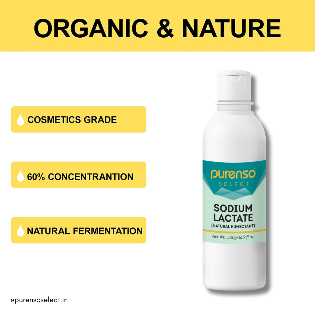 Buy Online Sodium Lactate Liquid in India - Purenso Select