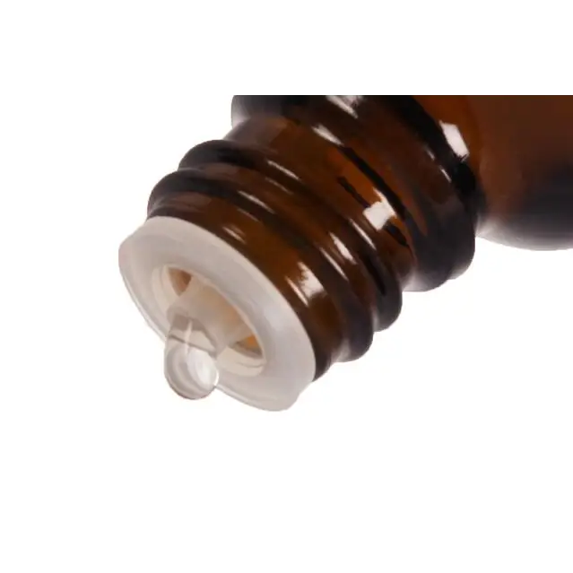 Buy Online 100ml Amber Frosted Glass Bottle with Black Ribbed Cap and Orifice Dropper in India - Purenso Select