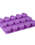 Buy Online 15 Cavities Raised Bottom Oval Shape Mould (PUR1015-37) in India - Purenso Select