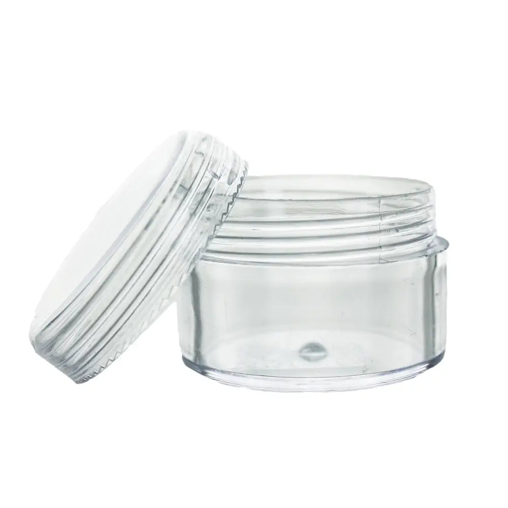 Buy Online 15ml Clear Acrylic Jar & Clear Frosted Cap with Foam Liner in India - Purenso Select