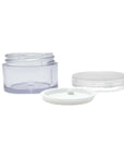 Buy Online 15ml Clear Acrylic Jar & Clear Frosted Cap with Foam Liner in India - Purenso Select