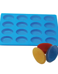 Buy Online 16 Cavities Oval Shape Mould (PUR1015-38) in India - Purenso Select