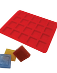 Buy Online 20 Cavities Raised Bottom Square Shape Mould (PUR1015-34) in India - Purenso Select