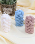 Buy Online 3D Rope Knot Twisted Pillar Candle Silicone Mould (PUR1015-69) in India - Purenso Select