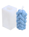 Buy Online 3D Rope Knot Twisted Pillar Candle Silicone Mould (PUR1015-69) in India - Purenso Select
