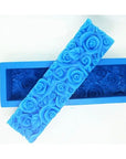 Buy Online 3D Rose Embossed Shape Silicone Loaf Mould (PUR1015-75) in India - Purenso Select