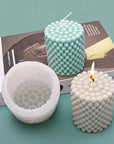 Buy Online 3D Small Bubble Ball Pillar Candle Silicone Mould (PUR1015-71) in India - Purenso Select