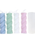 Buy Online 3D Twisted Thick Rope Pillar Candle Silicone Mould (PUR1015-68) in India - Purenso Select