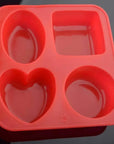 Buy Online 4 Cavities - Circle, Square, Oval and Heart Shape (PUR1015-14) in India - Purenso Select